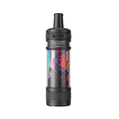 Kit Pod Magnum Nano Aspire coloris Black & Akira, vue de face
