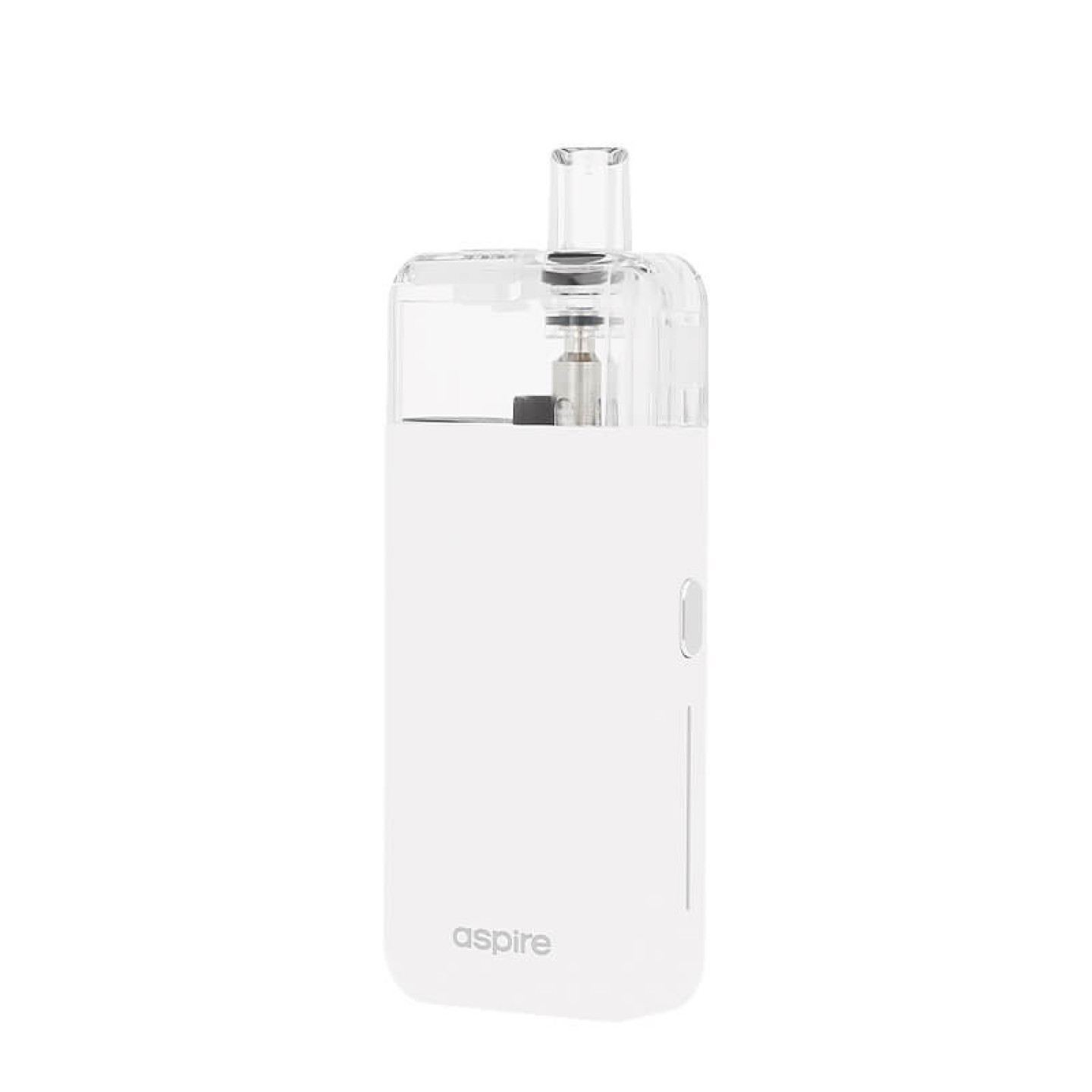 Pod Fanssy Aspire White vu de trois quarts