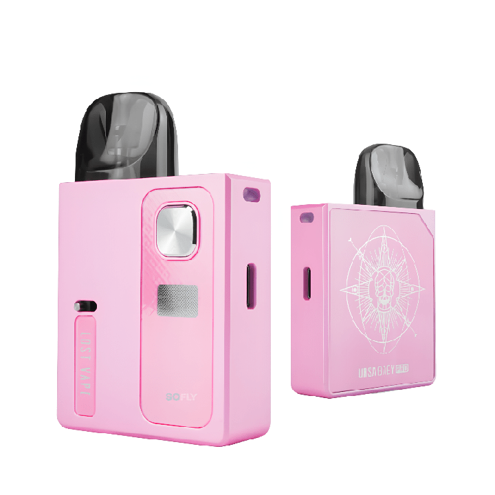 Kit Pod Ursa Baby Pro Lost Vape, gros plan de l'écran