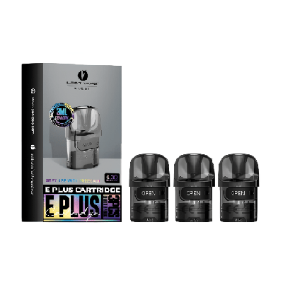 Pack de 3 cartouches E-Plus Lost Vape 3 ml