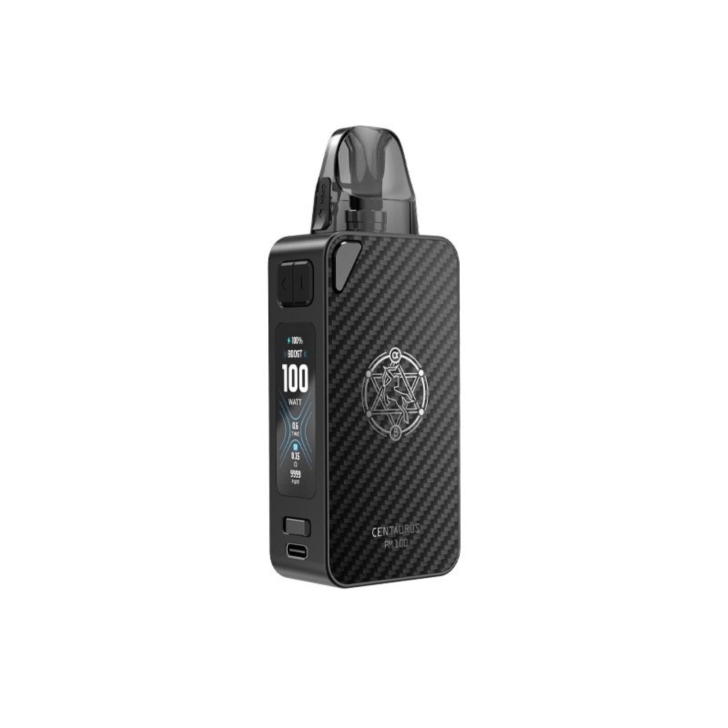 Kit Pod Centaurus PM100 Lost Vape coloris Carbon Black
