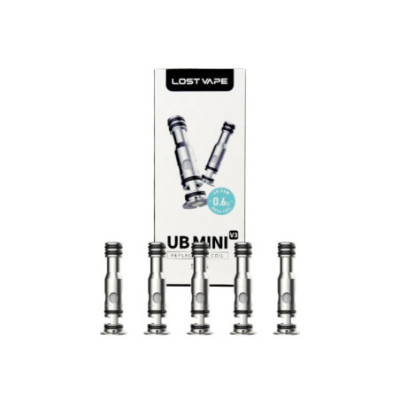Résistance UB Mini V3 Lost Vape 0.6 ohm, gros plan