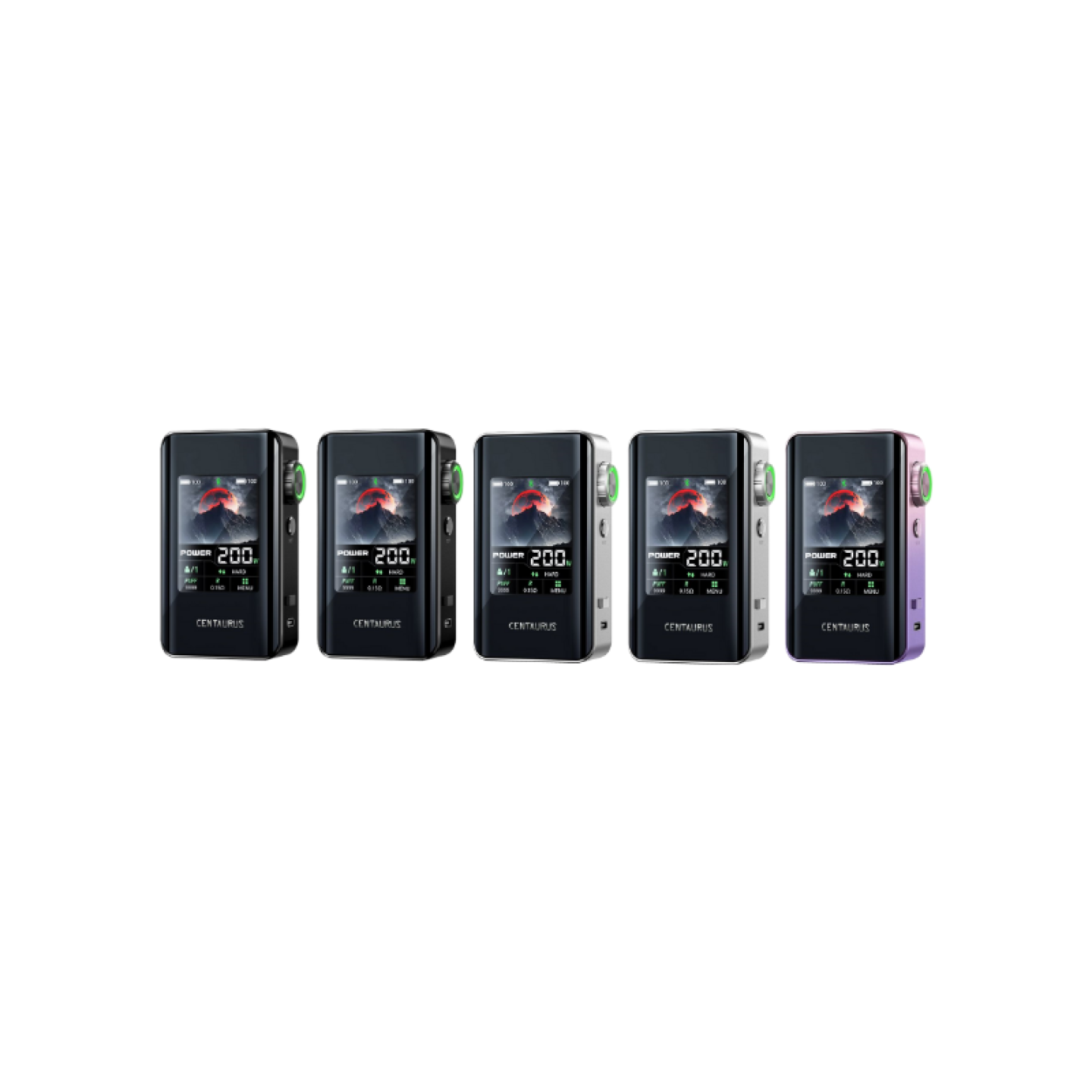 Porte Centaurus BT200 Lost Vape, monté sur la box