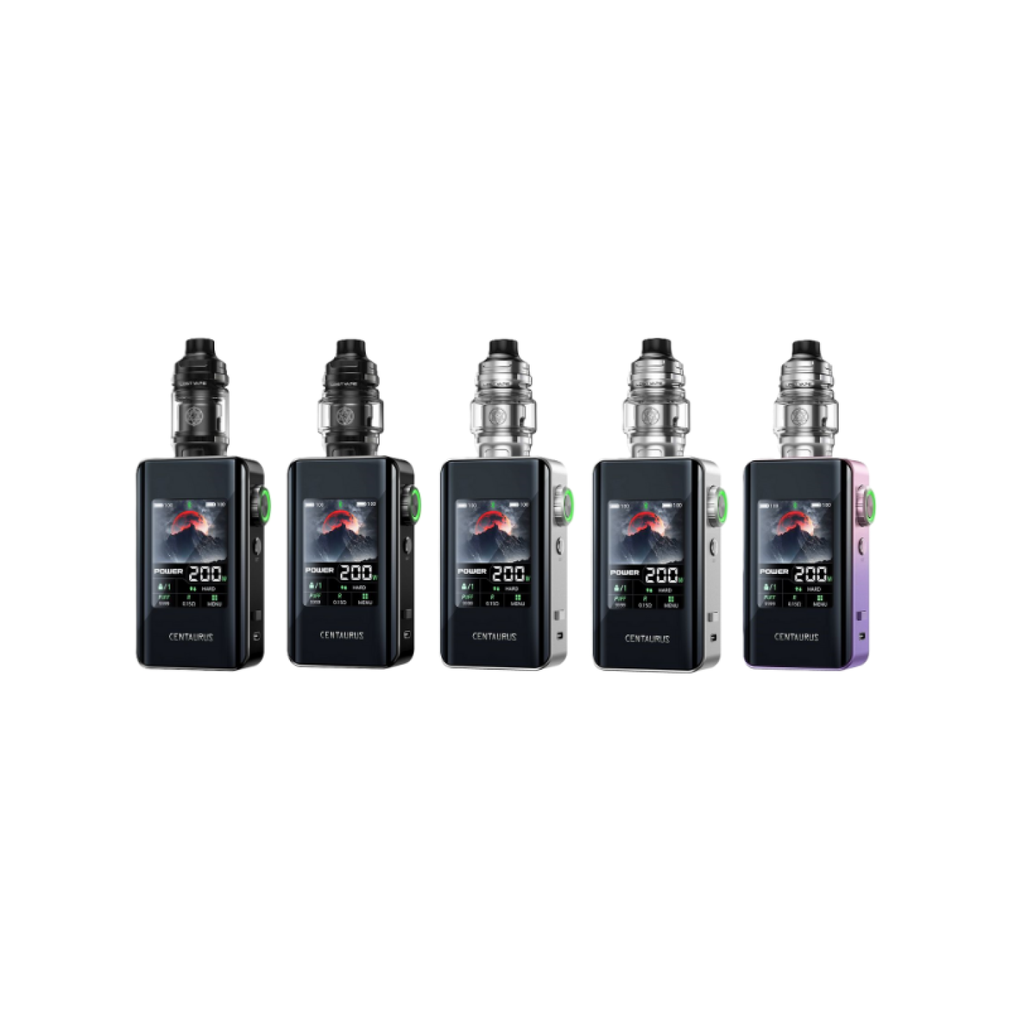 Porte Centaurus BT200 Lost Vape, vue arrière