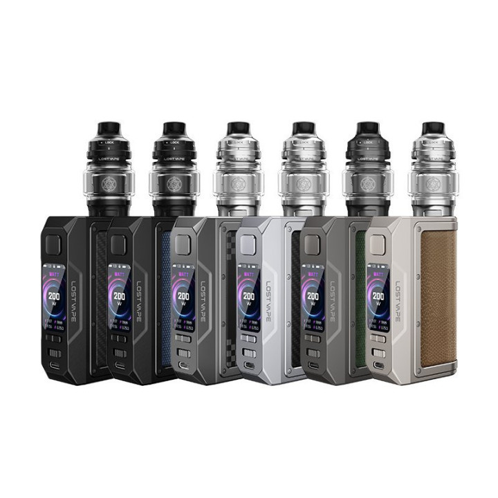 Kit Thelema Q200 Pro Lost Vape, vue d'ensemble