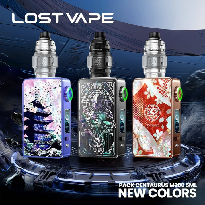 Kit Centaurus M200 Lost Vape, contenu de la boîte