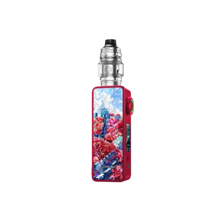 Kit Centaurus M100 Lost Vape coloris Crimson Wall