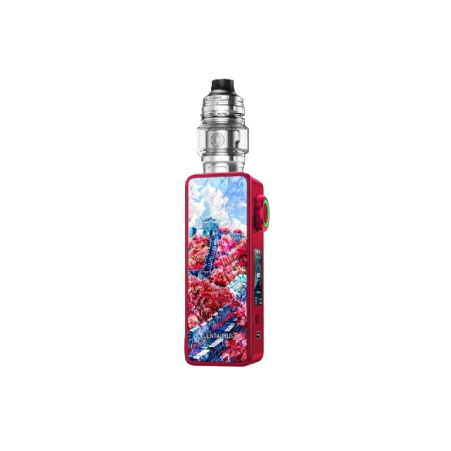 Kit Centaurus M100 Lost Vape coloris Crimson Wall