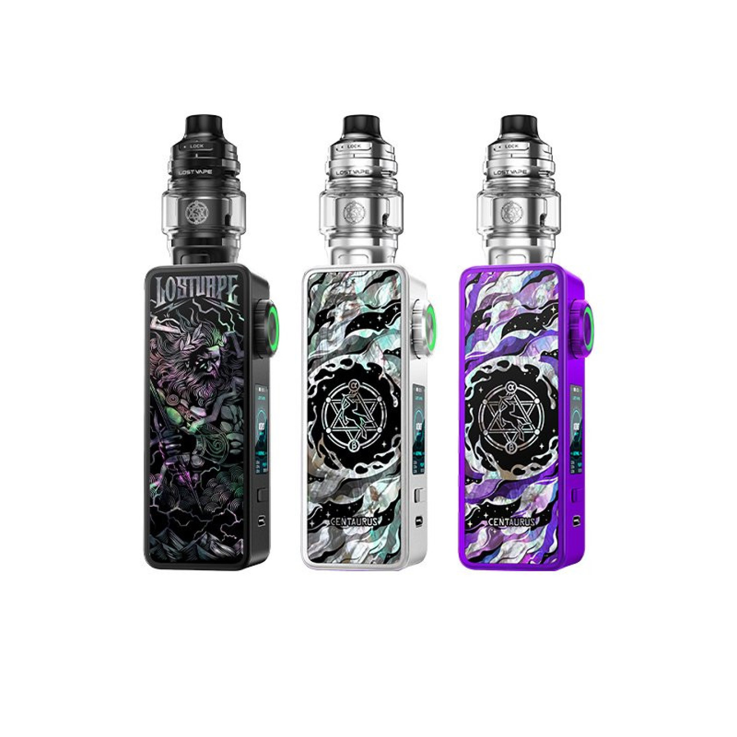 Kit Centaurus M100 Lost Vape, contenu de la boîte