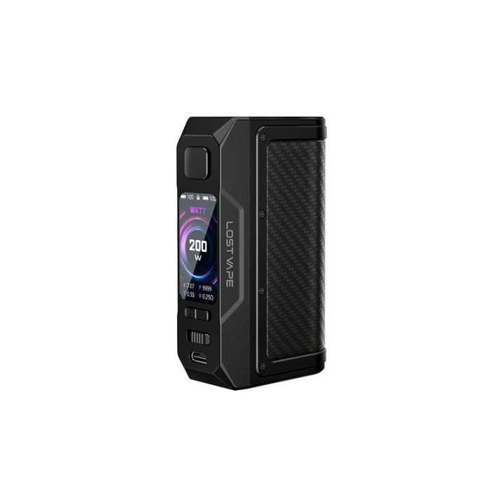 Box Thelema Q200 Pro Lost Vape, détail coloris Dark Guardian