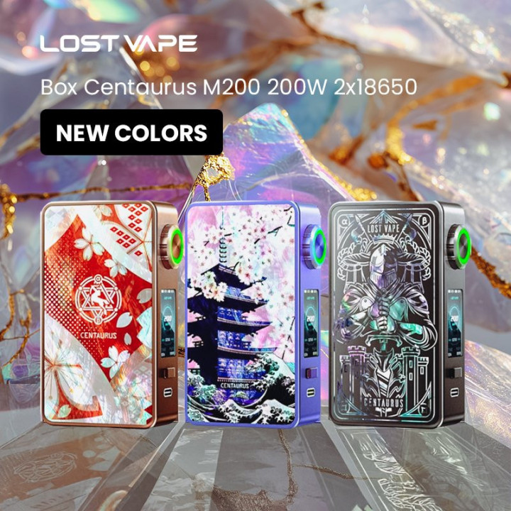 Box Centaurus M200 Lost Vape, autre vue
