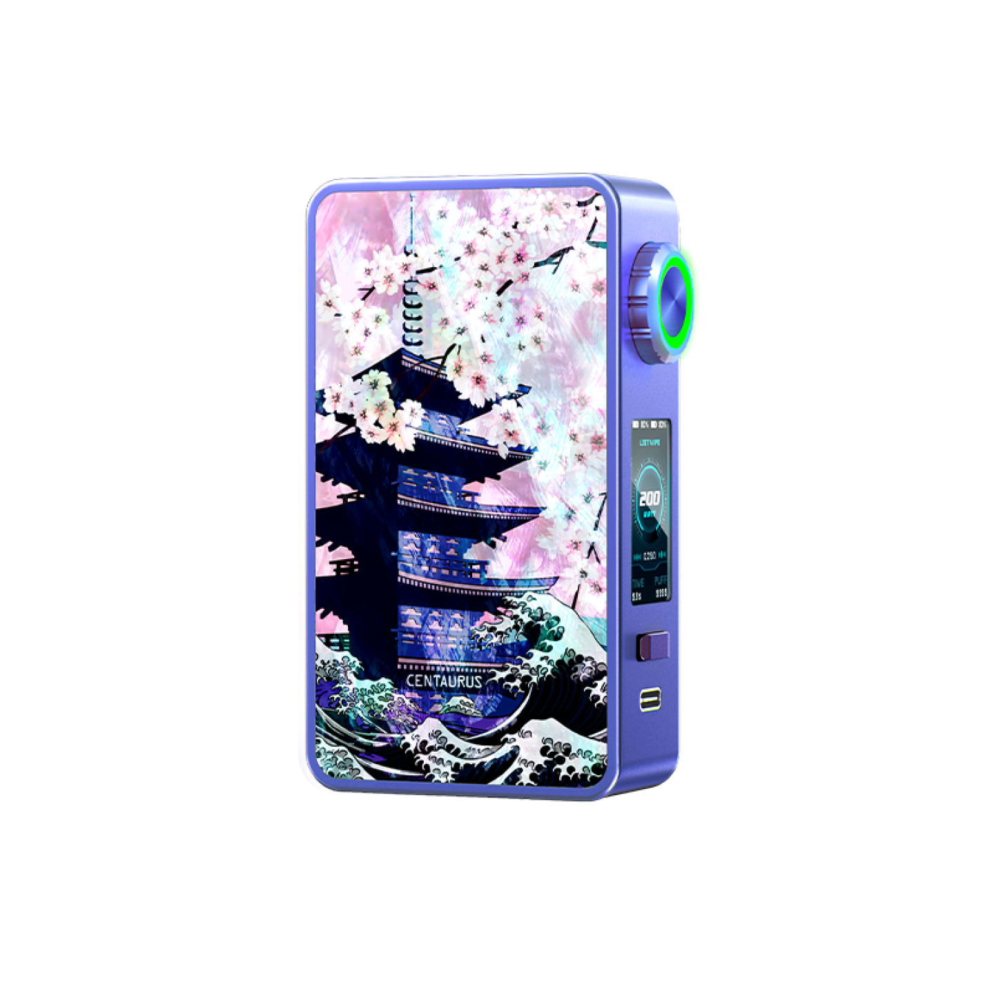 Box Centaurus M200 Lost Vape, détail