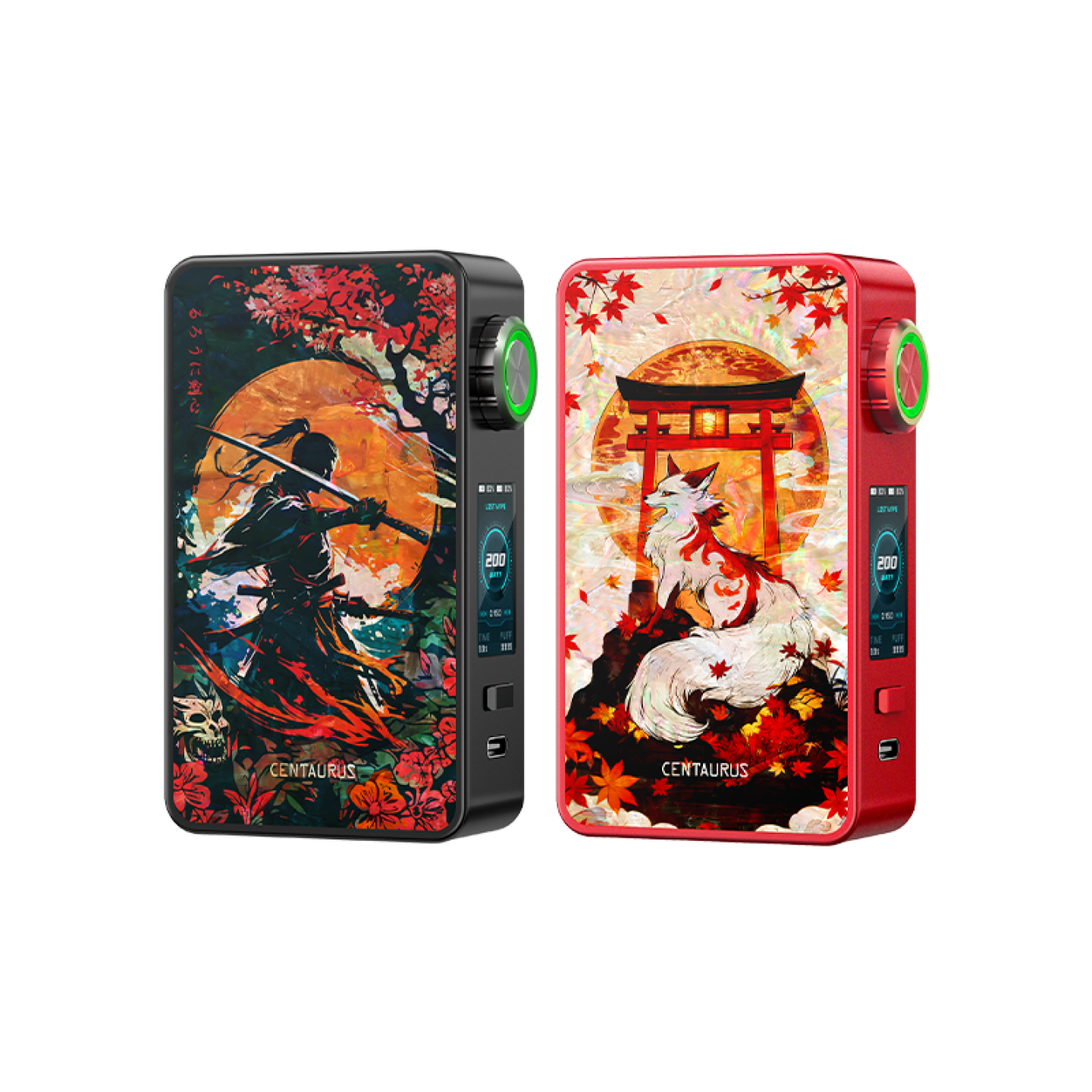 Box Centaurus M200 Lost Vape, vue de profil