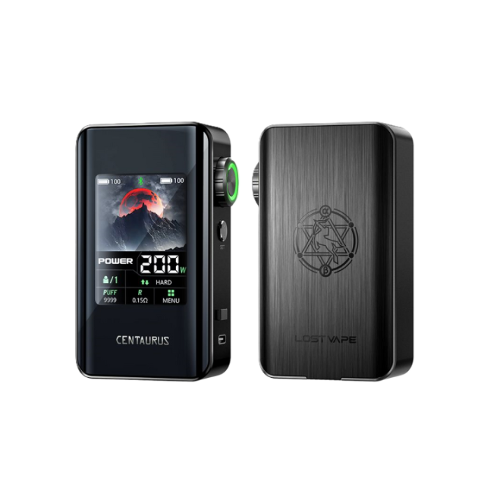 Box Centaurus BT200 Lost Vape coloris Platinium Ridge