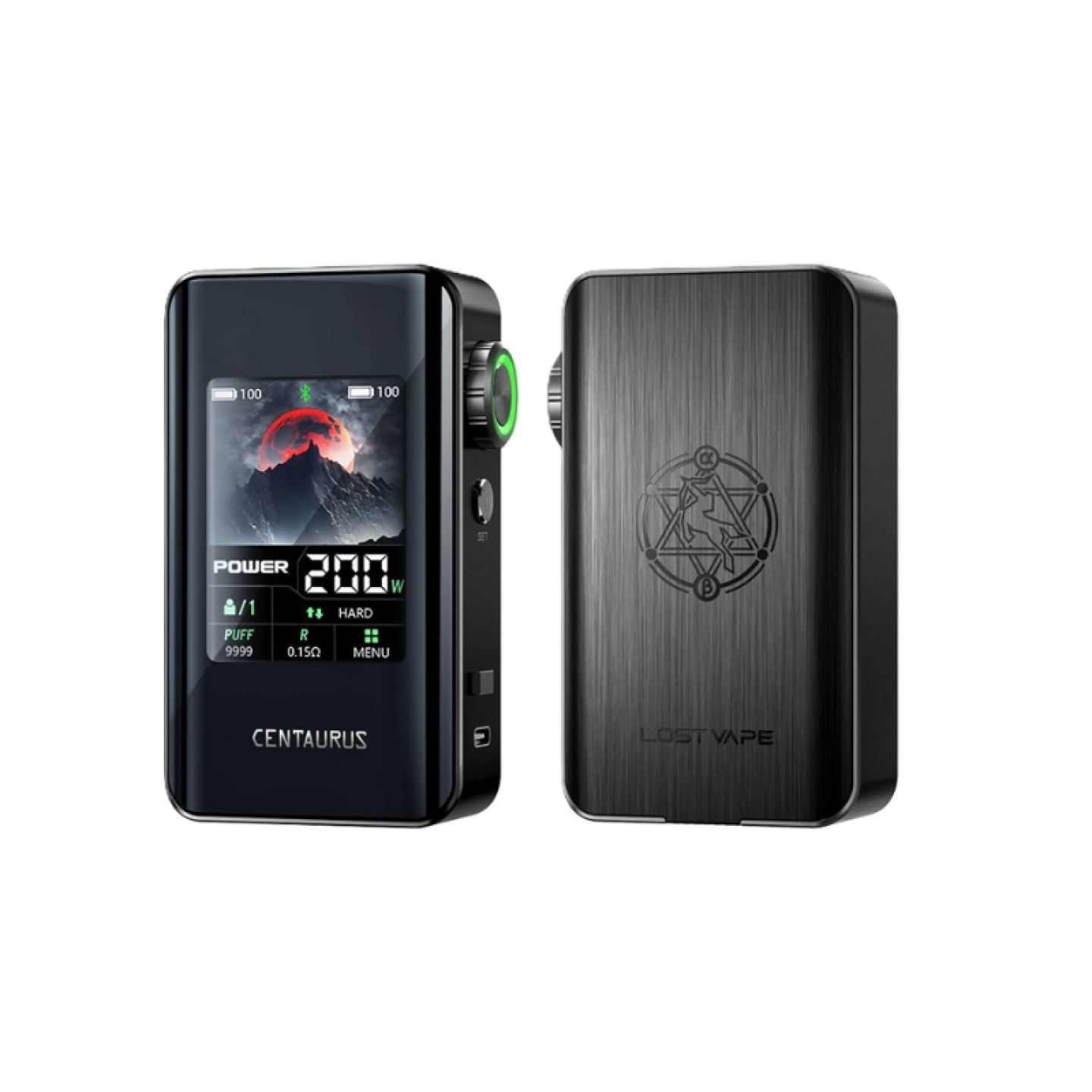 Box Centaurus BT200 Lost Vape coloris Platinium Ridge