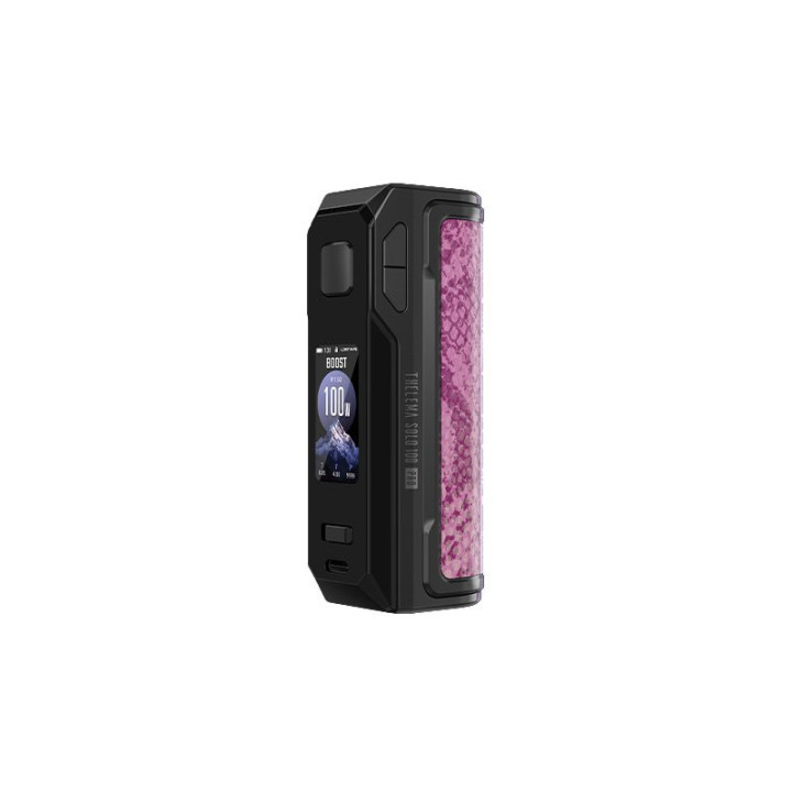 Box Thelema Solo 100 Pro Lost Vape, détail coloris Pink Python