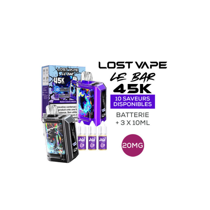Kit Le Bar 45K Lost Vape, autre vue