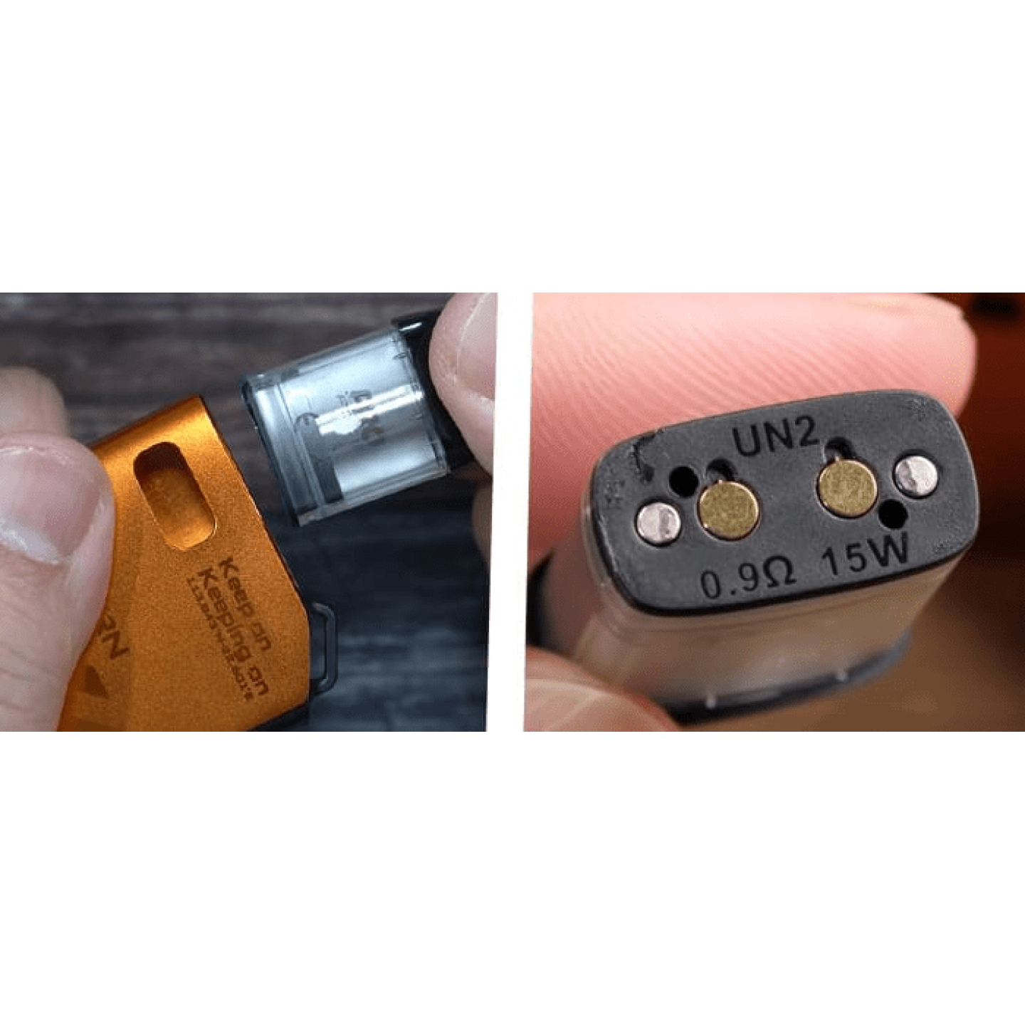 Kit Pod Caliburn AK2 Uwell, détail