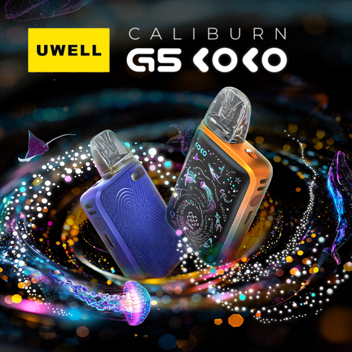 Kit Pod Caliburn G5 Koko Uwell, autre vue
