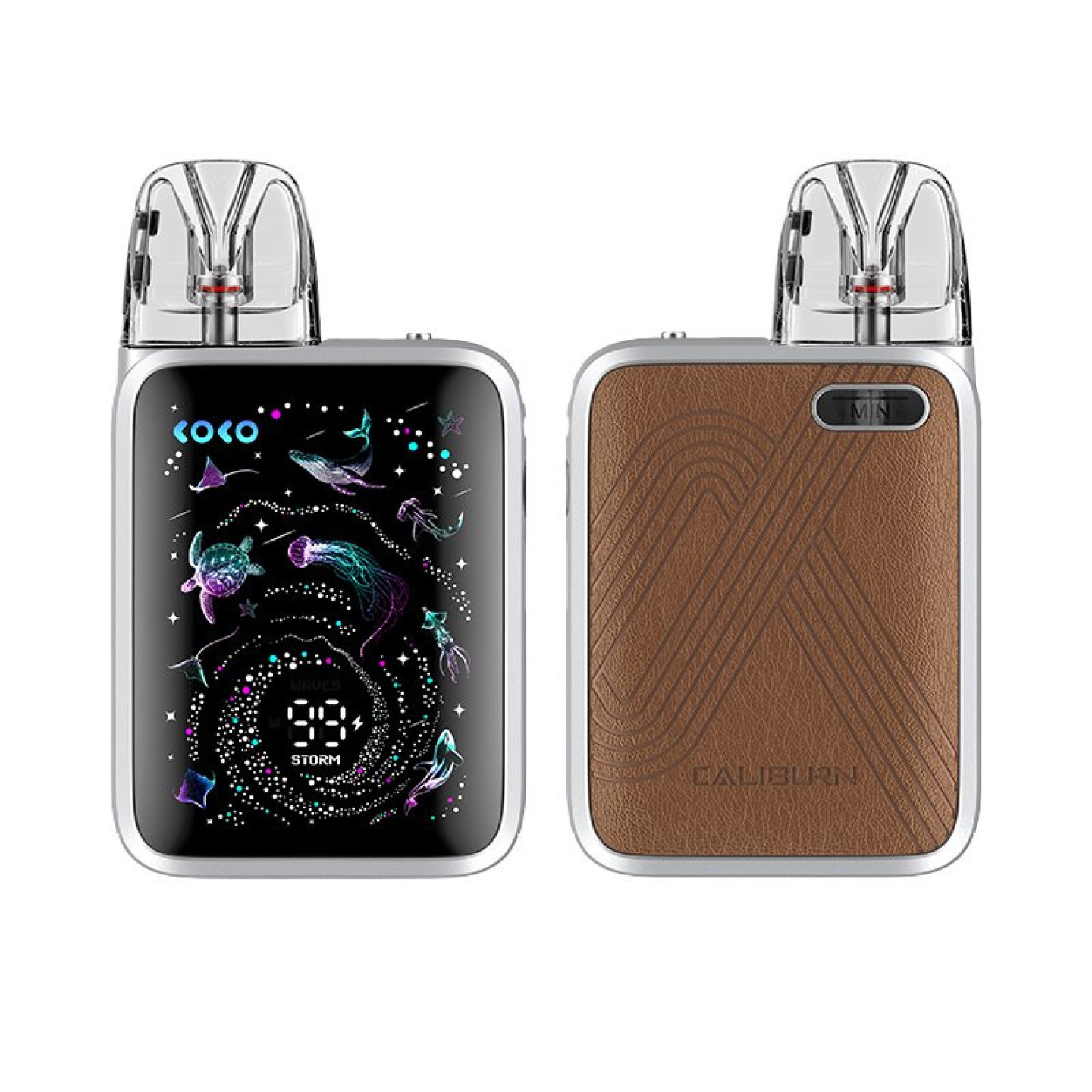 Kit Pod Caliburn G5 Koko Uwell coloris Mocha Silver