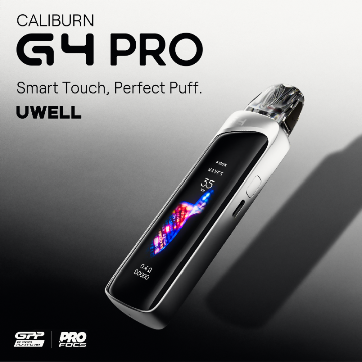 Kit Pod Caliburn G4 Pro Uwell, autre vue