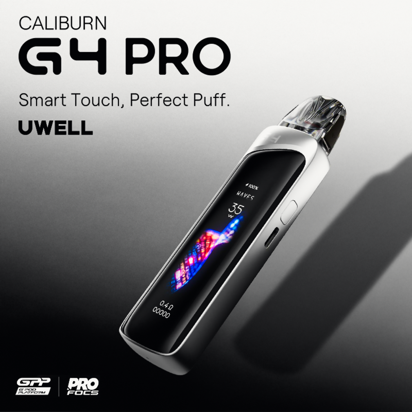 Kit Pod Caliburn G4 Pro Uwell, autre vue