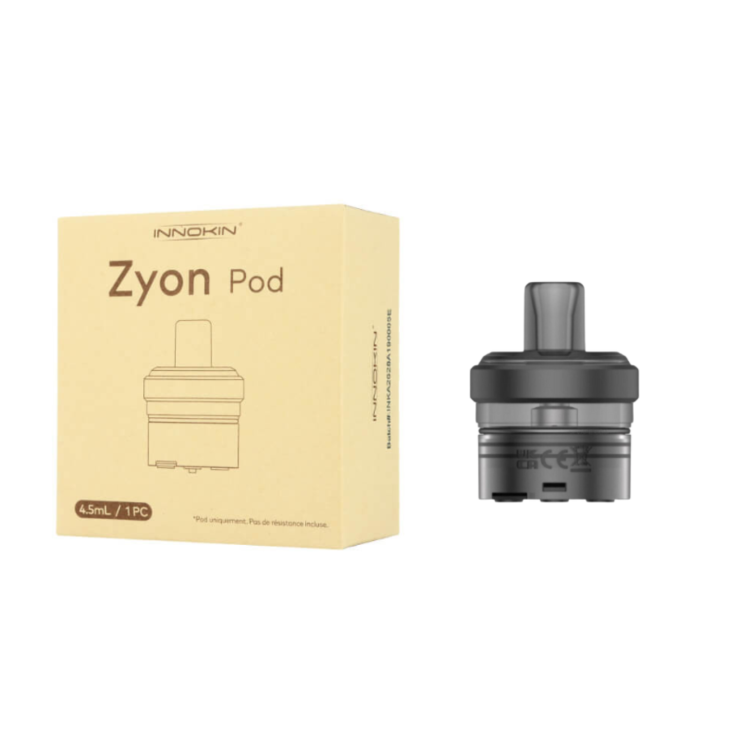 Pack de 3 résistances PZP Innokin, boîte fournisseur