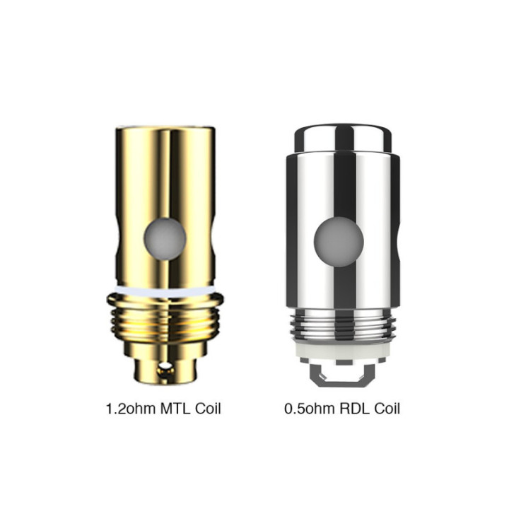 Pack de 5 résistances S-Coil Sceptre Innokin, vue de la boîte