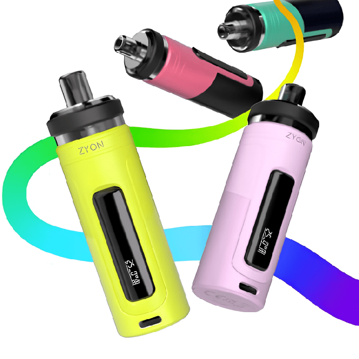 Kit Pod Zyon Innokin coloris Black, vue de profil