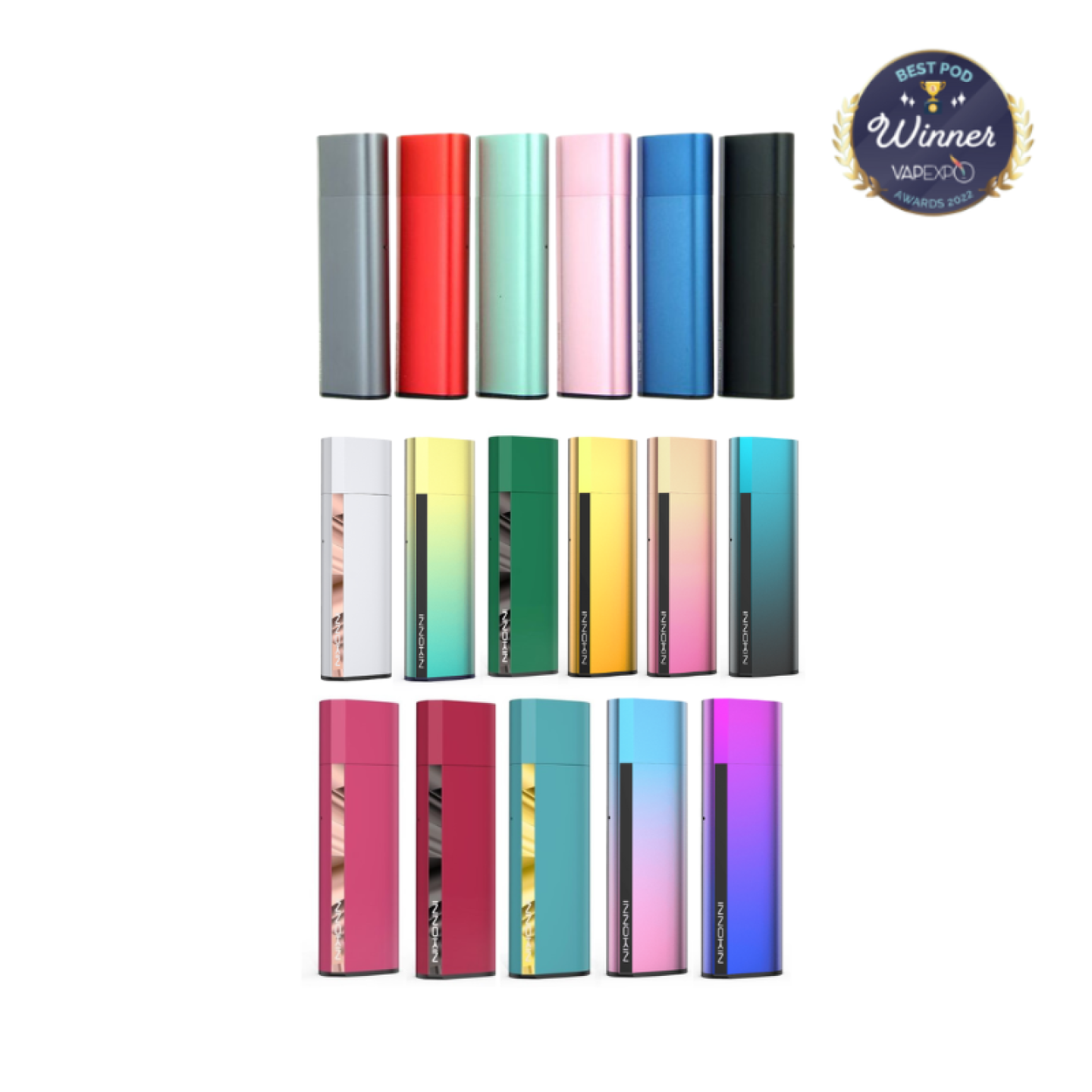 Gamme de coloris du Kit Pod Klypse Innokin