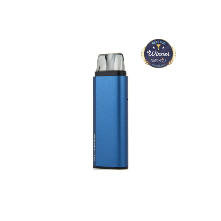 Kit Pod Klypse Innokin coloris Indigo, vue de profil