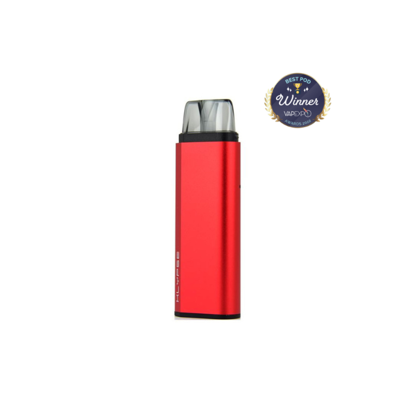 Kit Pod Klypse Innokin coloris Scarlet, vue de trois quarts