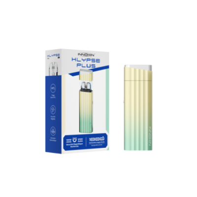 Kit Pod Klypse Plus Innokin coloris Lime Green, vue de face