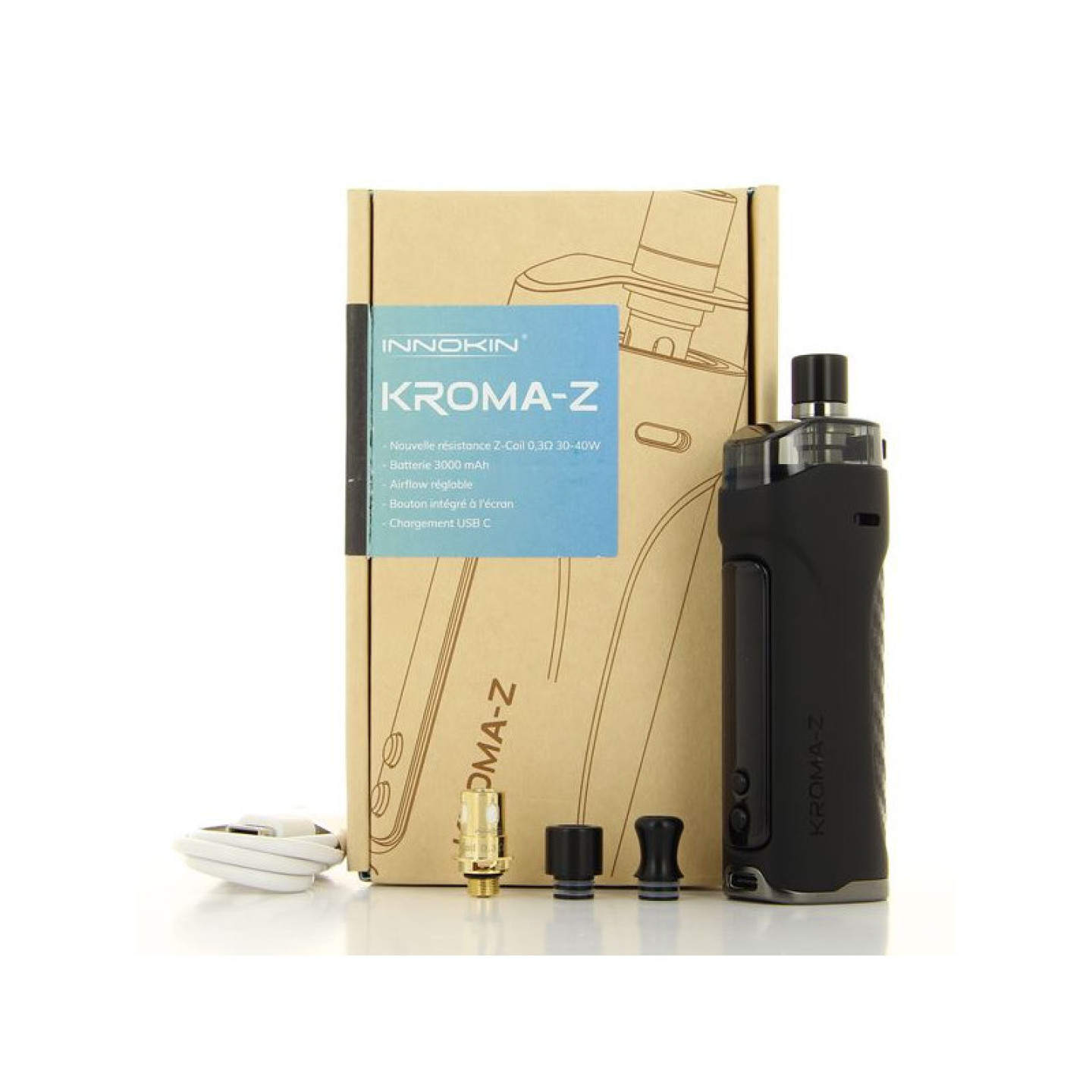 Kit Pod Kroma Z Innokin, vue arrière