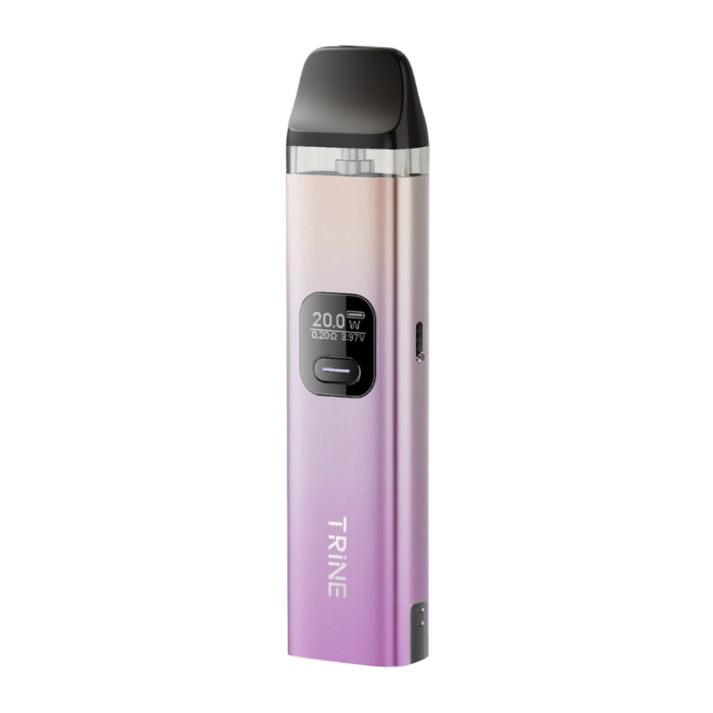 Kit Pod Trine Innokin coloris Gold Pink, vue de profil