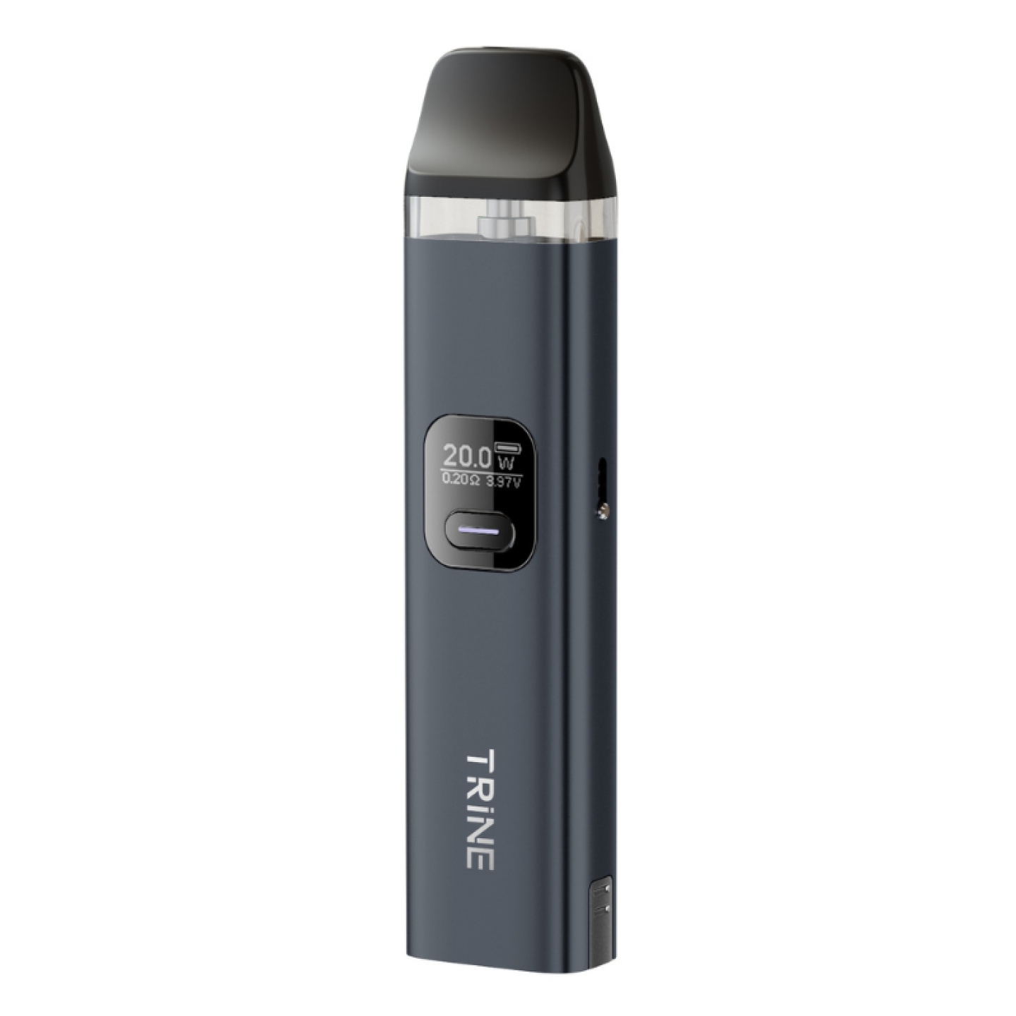 Kit Pod Trine Innokin coloris Slate Black, vue de trois quarts