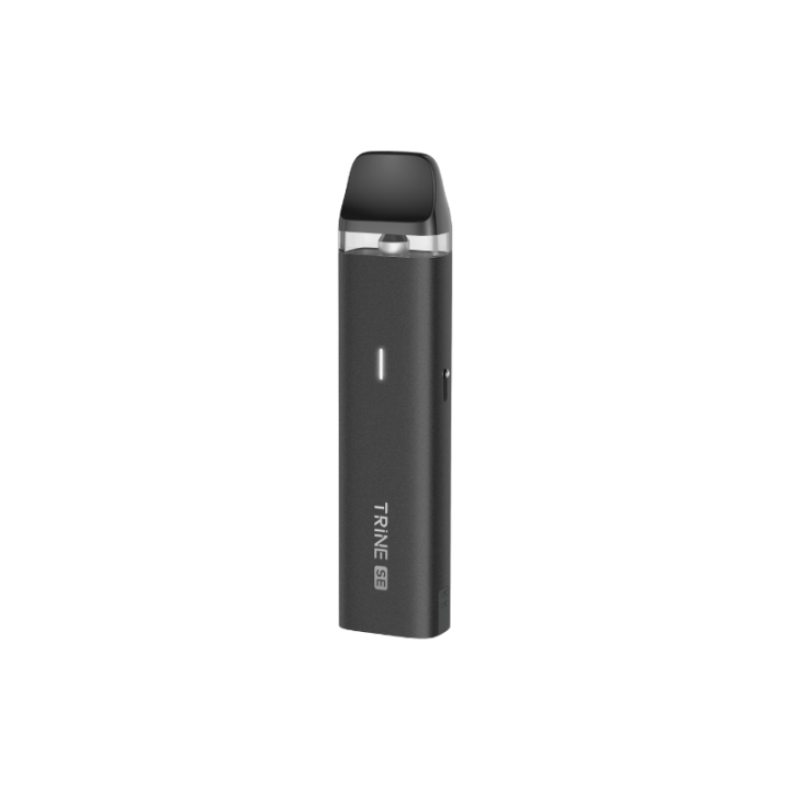 Kit Pod Trine SE Innokin coloris Matte Black, vue de trois quarts