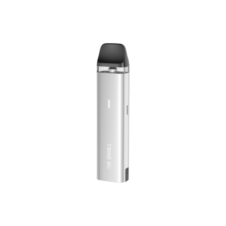 Kit Pod Trine SE Innokin coloris Mirror Silver, vue de trois quarts