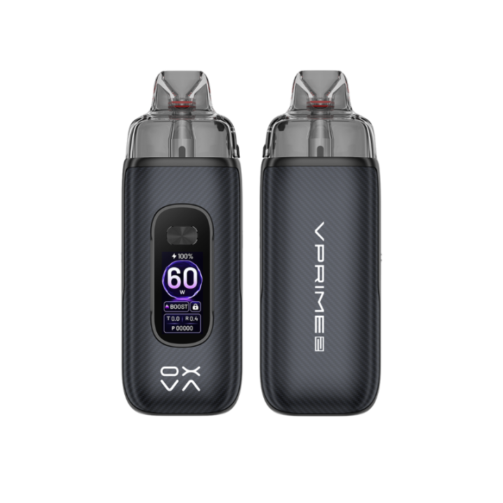 Kit Pod VPrime 2 OXVA coloris Black Carbon