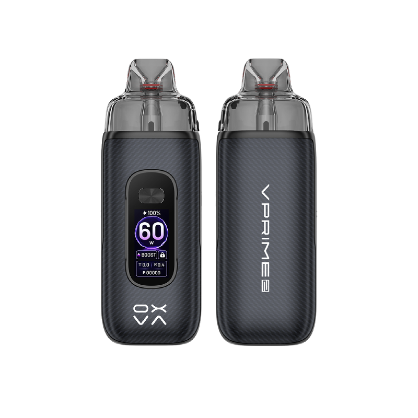 Kit Pod VPrime 2 OXVA coloris Black Carbon
