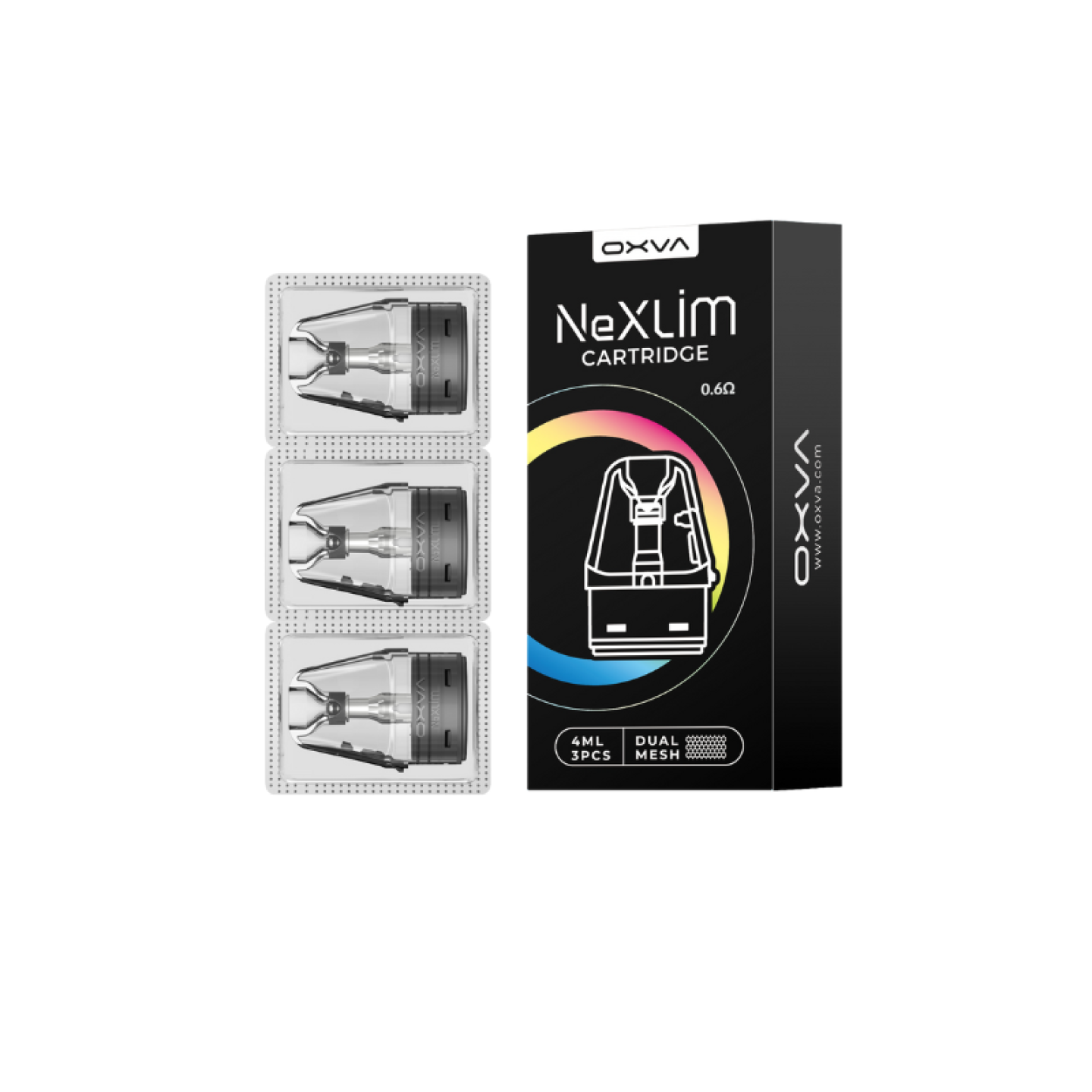 Kit Pod NeXLIM Go OXVA, vue de profil
