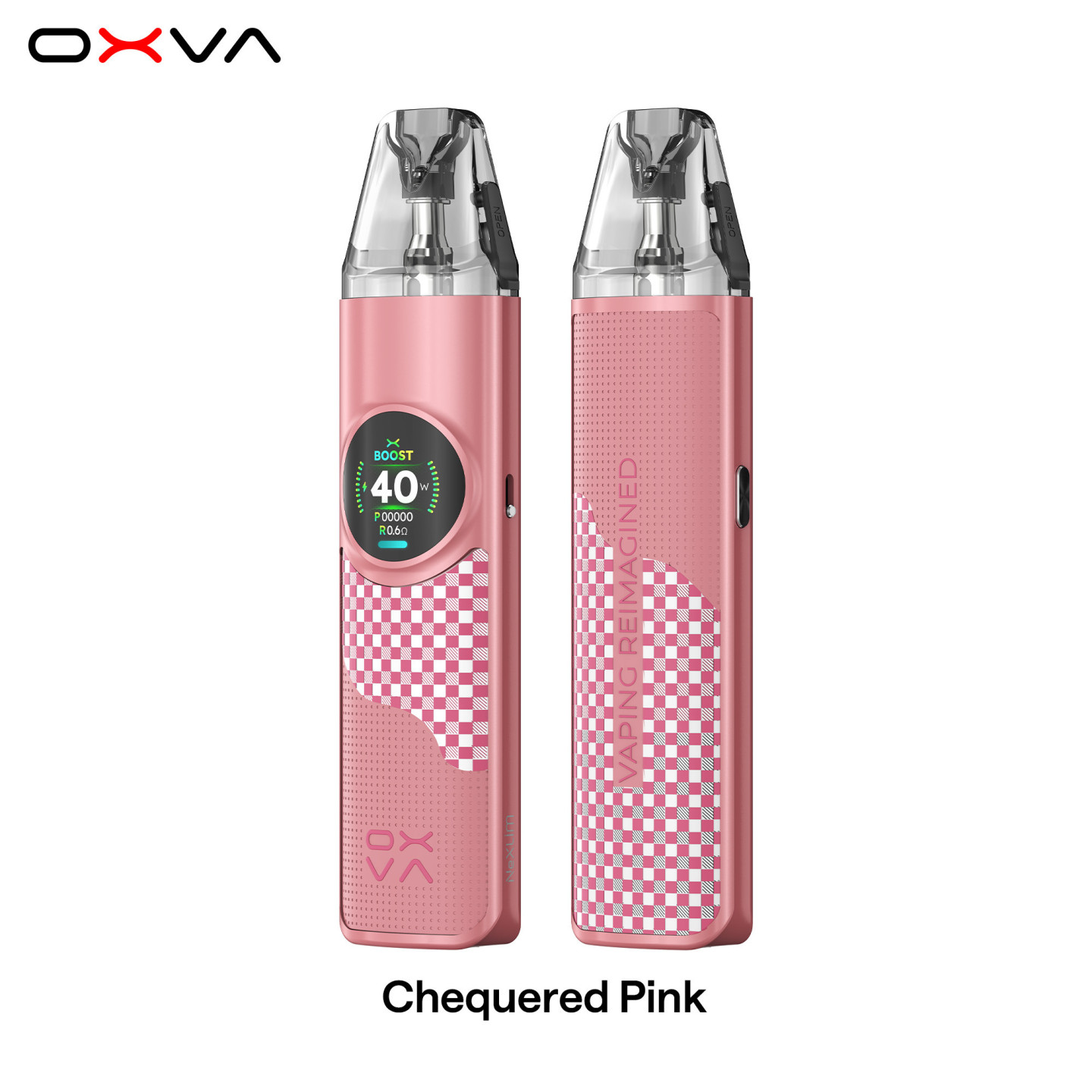 Kit Pod NeXLIM OXVA coloris Chequered Pink