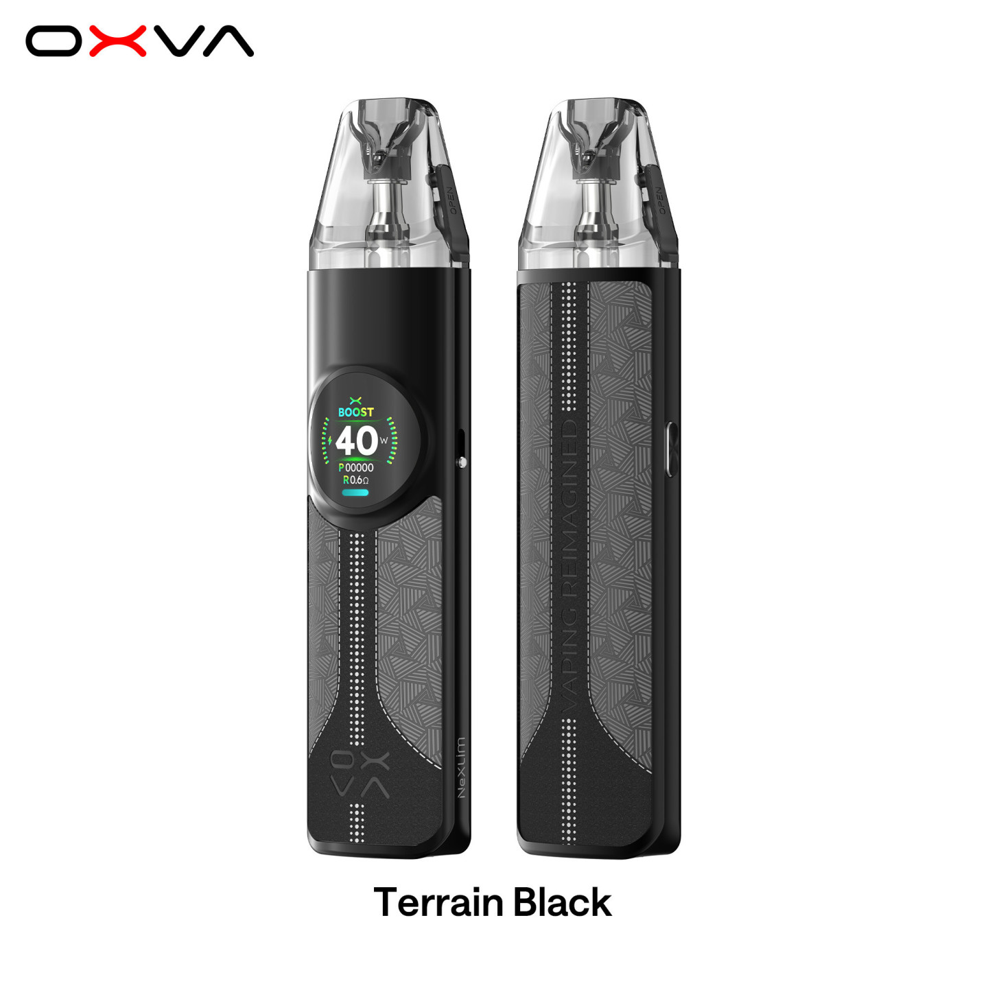 Kit Pod NeXLIM OXVA coloris Terrain Black