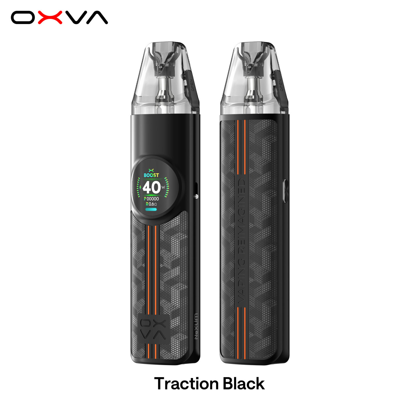 Kit Pod NeXLIM OXVA coloris Traction Black