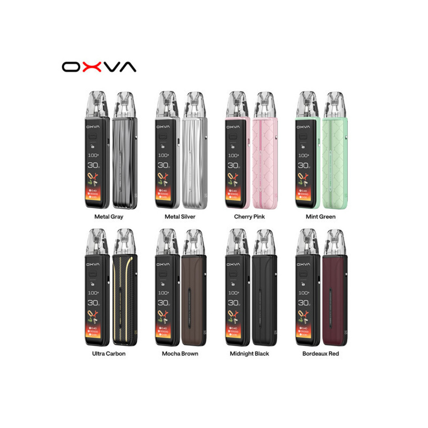 Kit Pod XLIM 3 Ultra OXVA, vue du kit complet