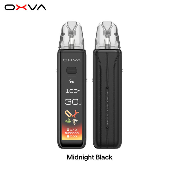 Kit Pod XLIM 3 Ultra OXVA, vue de l'écran tactile