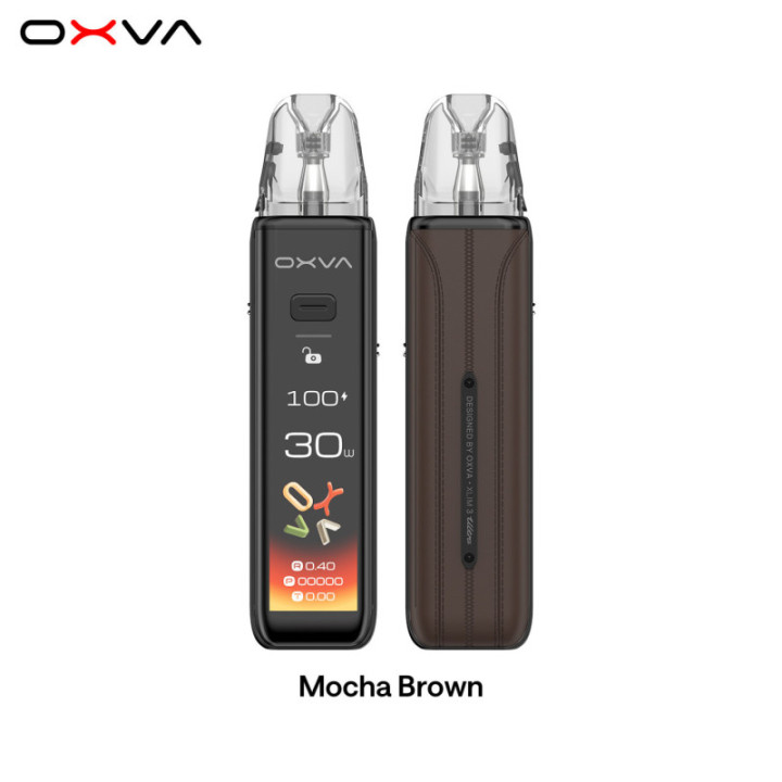 Kit Pod XLIM 3 Ultra OXVA coloris Mocha Brown