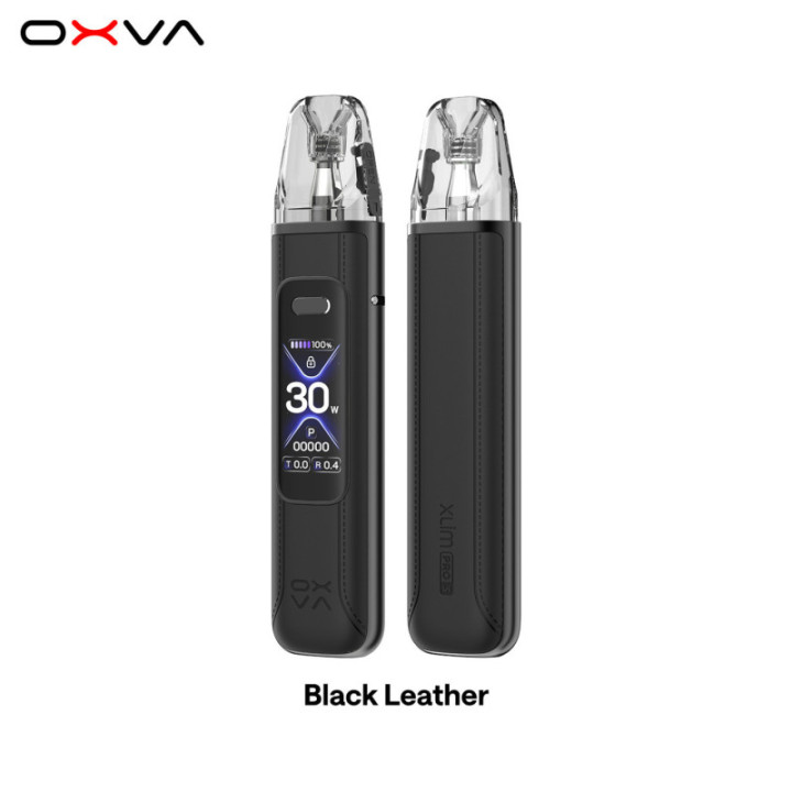 Kit Pod XLIM Pro 3 OXVA coloris Black Leather
