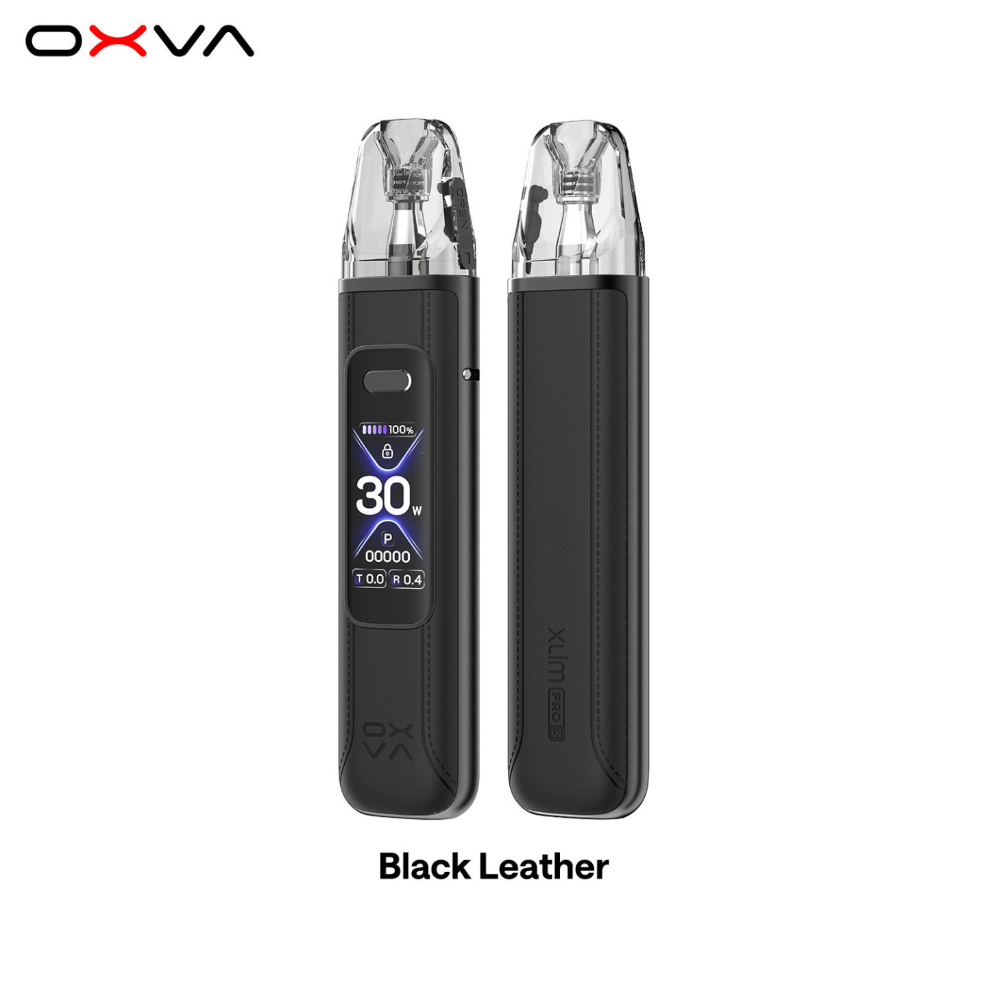 Kit Pod XLIM Pro 3 OXVA coloris Black Leather