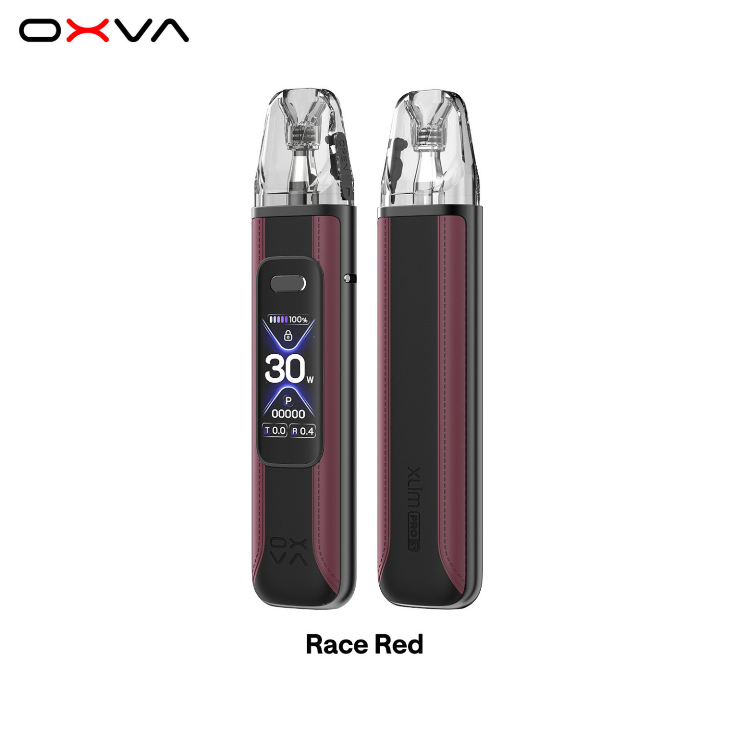Kit Pod XLIM Pro 3 OXVA coloris Race Red